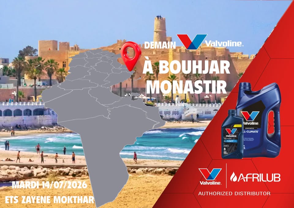 Campagne spéciale Valvoline – Coupe du Monde 2026 – Monastir